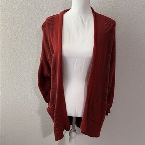Universal Thread Women's Deep Red Cardigan